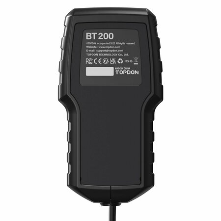 Topdon Battery, Charging System, and Cranking System Analyzer BT200